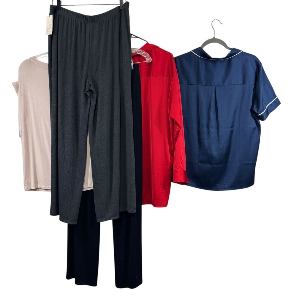 Stars Above Target Bundle 6 Piece Cozy Pajama Set Lounge Pants & Tops Medium NEW - Picture 2 of 16